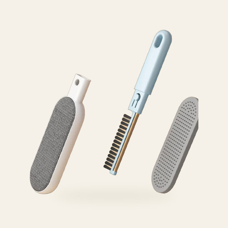 FURVIA Double-Sided Pet Hair Remover on a cream background