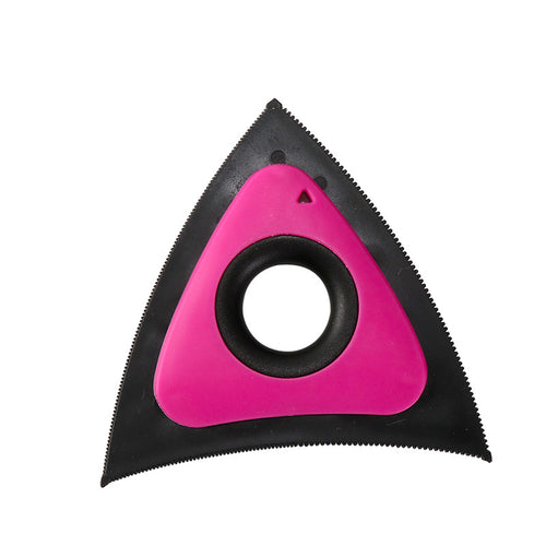 FURVIA Carpet Hair Lifter, triangular head, pink