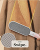 Demo: the FURVIA brush picking up pet hair, then opened and emptied